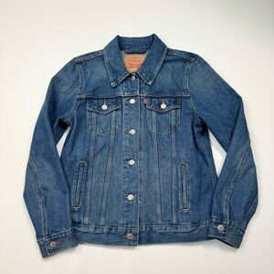 Girl’s Levi’s Strauss & Co. Denim Jean Jacket Size Medium